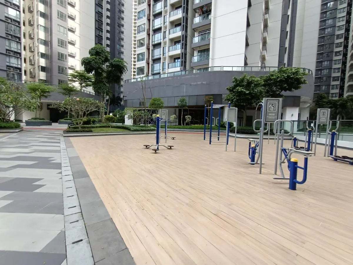 아파트 R&F Princess Cove Premium Homestay Famaily 조호르 바루